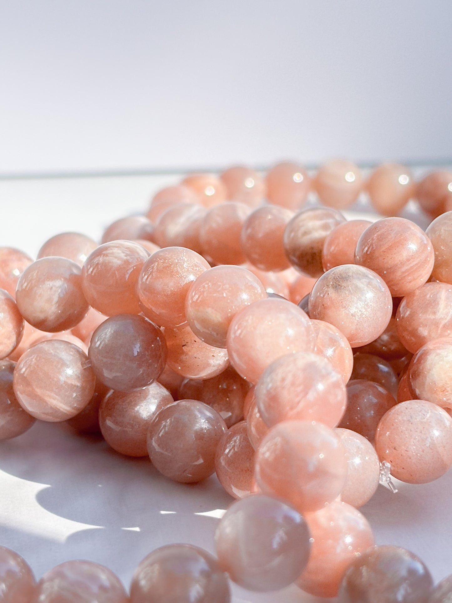 Sri Lankan Sunstone Bracelet – 7” | Confidence, Radiance, Solar Plexus Activation