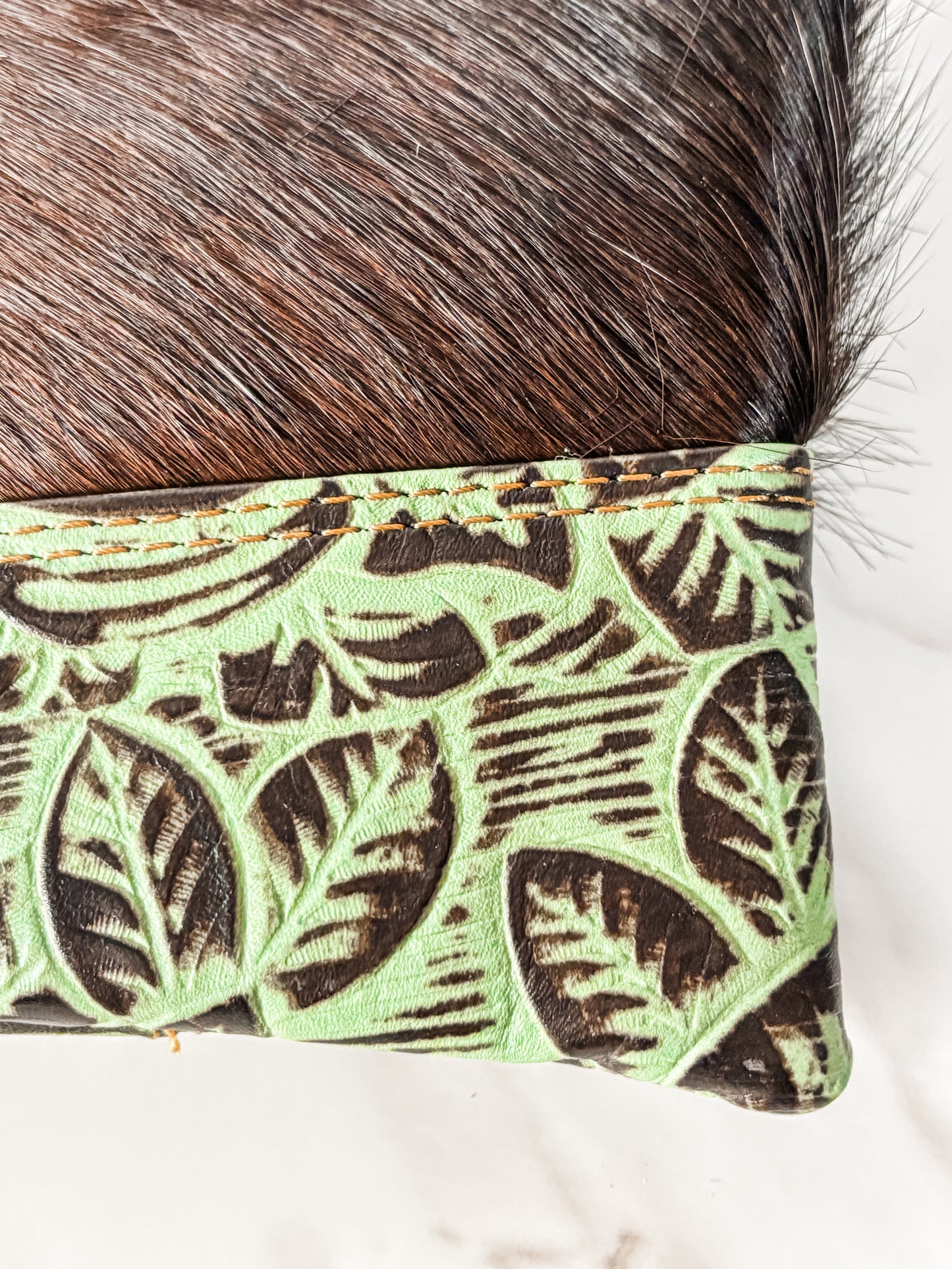 Ella Mint Wristlet