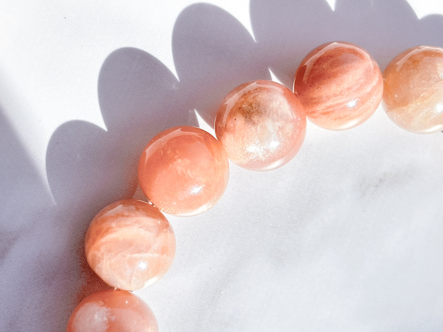 Sri Lankan Sunstone Bracelet – 7” | Confidence, Radiance, Solar Plexus Activation