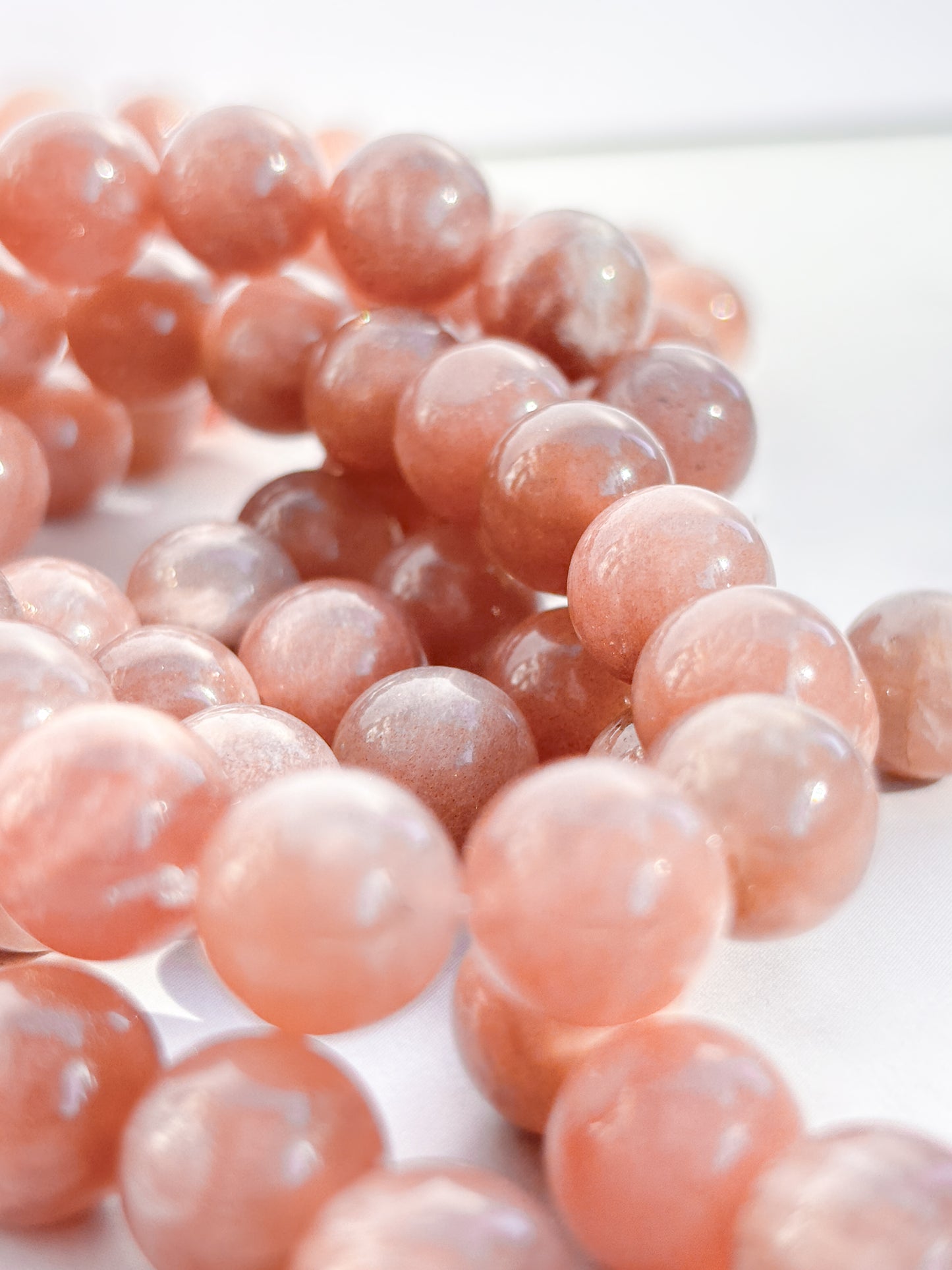 Sri Lankan Sunstone Bracelet – 7” | Confidence, Radiance, Solar Plexus Activation